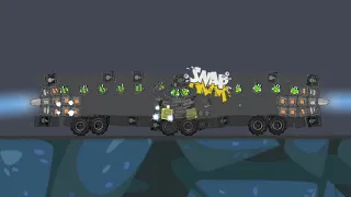 Bad Piggies - High speed car crashes