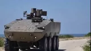 Israel's Eitan 8x8 Armored Personnel Carrier.