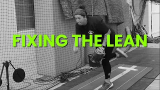 HOW TO FIX THE LEAN (SOFTBALL PITCHING DRILLS FOR BEGINNERS)