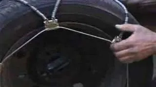 How to Install Tire Chains : Installing Tensioners for Tire Chains