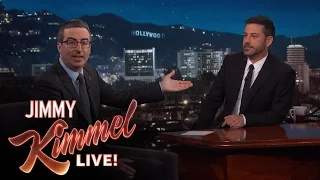 Jimmy Kimmel Doubts John Oliver's Sincerity After Emmy Win