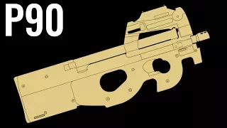 FN P90 - Comparison in 20 Random Video Games