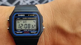 CASIO  F-91 W (WATCH)