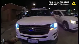 Woman Struck By Chicago Police - Drivers Body Cam