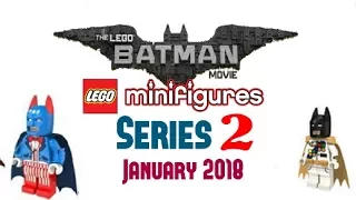LEGO Batman Movie CMF series 2 JANUARY 2018?