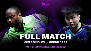 FULL MATCH | LIN Yun-Ju vs Quadri ARUNA | MS R32 | #WTTXinxiang 2023