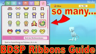 How to get all Ribbons in BDSP (made ez):