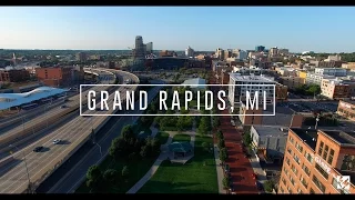 Drone Flyover Series // Grand Rapids, MI