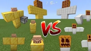 All zombie vs all iron golem combined