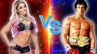 Alexa Bliss VS Sylvester Stallone Transformation ★ 2022