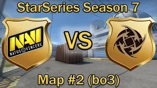 Что покажут НАВИ на НЮКЕ? | NaVi vs NIP Map #2 (bo3) de_nuke [RU] | StarSeries Season 7