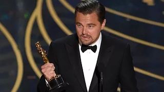 Леонардо Ди Каприо получил Оскар - Oscar 2016: Leonardo DiCaprio Wins The Oscar Best Actor