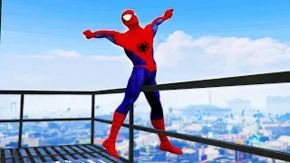 GTA 5 SPIDERMAN PARKOUR FAILS ep.2 (Funny Moments with Euphoria Physics Engine)