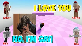 TEXT To Speech Emoji Groupchat Conversations | I Love Him But He Rejects Me Because He Is Gay