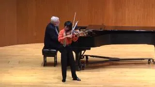 Kevin Zhu Performs Sarasate's "Zapateado"