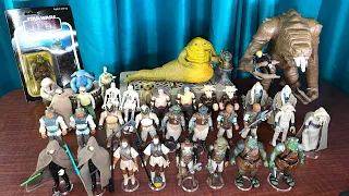 Vintage Kenner Star Wars Figure Collection: Jabba The Hutt Palace Figures