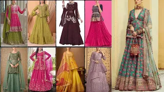 Shorts Frock Lehenga Designs for Girls | Peplum Top Lehenga Designs | Peplum Dress Designs 2023