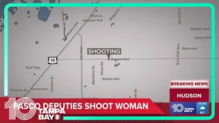 Sheriff's office: Deputy shoots woman armed with knife in Pasco County