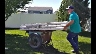 Homemade Air Crete Shed