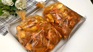 TANDIR FLAVORED CHICKEN RECIPES WITH VEGETABLES/CHICKEN LIKE DELIGHT IN OVEN BAG