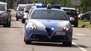 RAPINA IN DIRETTA + ARRESTO ARRIVO POLIZIA DI STATO IN SIRENA