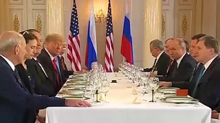 Встреча Владимира Путина и Дональда Трампа в Хельсинки|CCTV Русский
