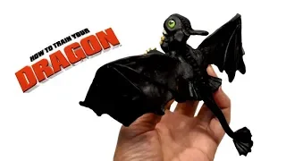 Toothless from clay ✿ Слепим Беззубик из пластилина