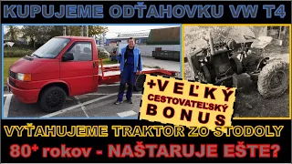 "Zetor" stabilák Slavia 27 hp - Homemade Traktor - štart po 20 rokoch (1.diel)