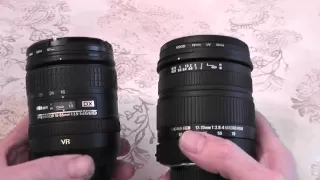 Nikon 16-85mm f/3.5-5.6 v's Sigma 17-70mm f/2.8-4 - DX Standard Zoom Lens Comparison