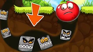 Новая Игра про Красный Шарик ! ДЕРЕВЯННЫЕ БОССЫ и ШАР ! Red ball 4 HD new game от Спуди !