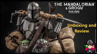 Hot Toys The Mandalorian & Grogu (Deluxe Version - TMS052) Unboxing and Review