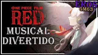 ONE PIECE FILM: RED es UN MUSICAL DIVERTIDO... ¡QUE NO TE VENDAN HUMO!