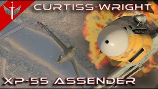 Clutching 1v5 /// XP-55 Ascender War Thunder Gameplay