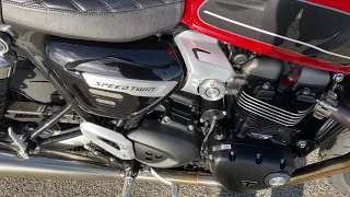 Triumph Speed Twin 1200 Vance & Hines exhaust