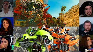 Devastator vs Twins | Revenge of the fallen | Reaction Mashup  | #transformers