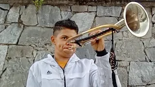 tutorial paso redoblado en corneta (ÑANIS) #banda #de #guerra #orizaba