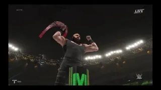 Braun Strowman vs Bray Wyatt for the Universal championship WWE money in the Bank 2020