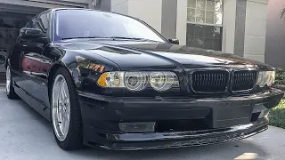 2001 BMW 740iL E38 Restoration Project