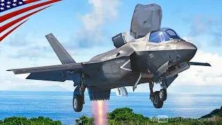 【1機106億円】世界初の超音速STOVL(垂直着陸)戦闘機"F-35B"の機体構造とは？