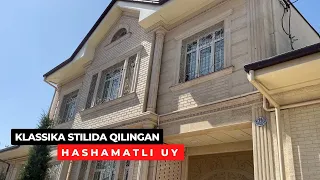 KLASSIKA uslubida qurilgan HASHAMATLI UY | Uch Tepa tumanida joylashgan | Foydali maslahatlar