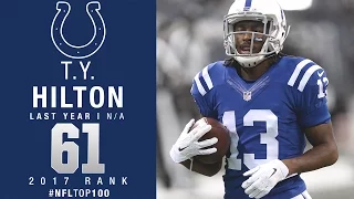 #61: T.Y. Hilton (WR, Colts) | Top 100 Players of 2017 | NFL