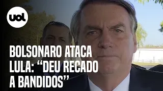 Bolsonaro ataca Lula por declarações sobre sequestro de Abílio Diniz