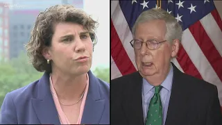 McConnell, McGrath square  off during only televised Kentucky Senate debate