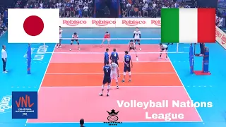 Ishikawa vs Michieletto - Incredible Match - Original Game Sound - Japan vs Italy - VNL 2022 Week 2