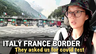 Van Life | Freaked Out Crossing Border Italy to France (They Stopped Us)