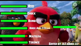 The Angry Birds Movie:- Final Battle with healthbars 1/4