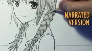 How to Draw Braids (Narrated Step by Step)