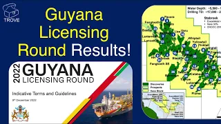 Licence awards in the world's most prolific new basin - Guyana update