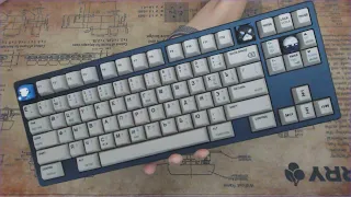 KFE CE by MONOKEI with lubed Cherry MX Hyperglide Blacks Typing Sounds