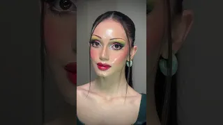 Glass skin makeup💗 #patmcgrath #newtrend #makeuplook #doll #tiktokviral #makeuptutorial